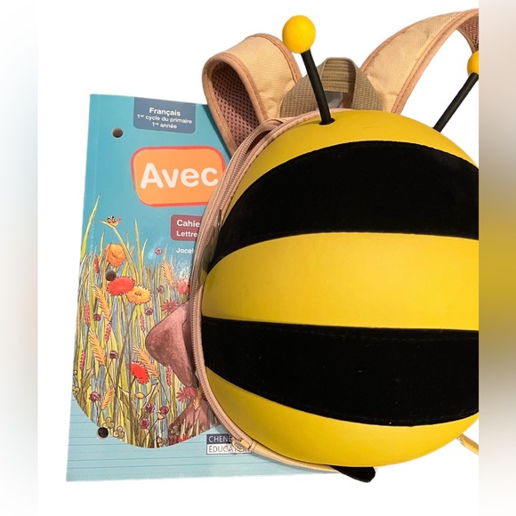 Cute Bee Backpack for kids - Picture 13 of 13